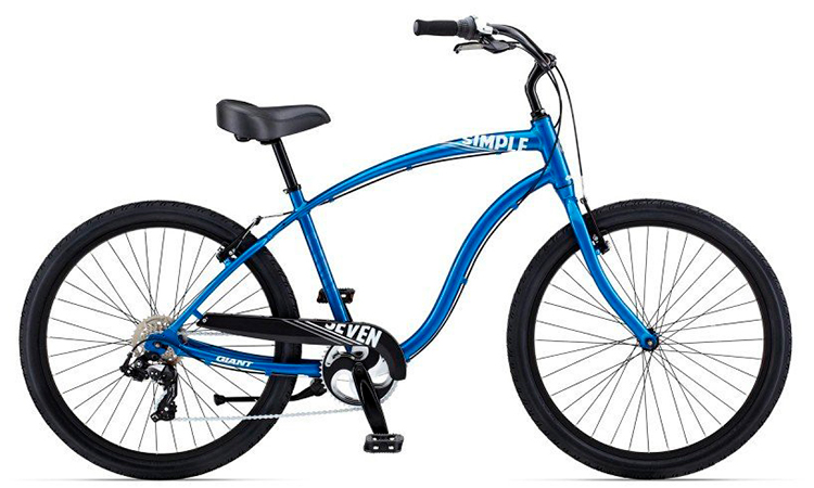 Фотографія Велосипед Giant Simple Seven 26" (2015) 2016 blue